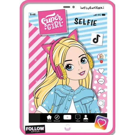 Super Girl. Influencerki Selfie Super Girl. Influencerki Selfie