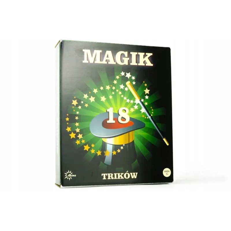 MAŁY MAGIK ZESTAW 18 TRIKÓW ABINO 7+