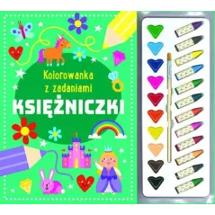KSIĘŻNICZKI. KOLOROWANKA Z ZADANIAMI