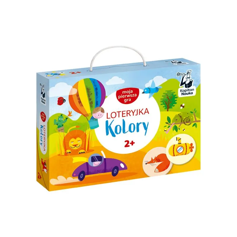 MOJA PIERWSZA LOTERYJKA KOLORY KAPITAN NAUKA EDGARD 2+