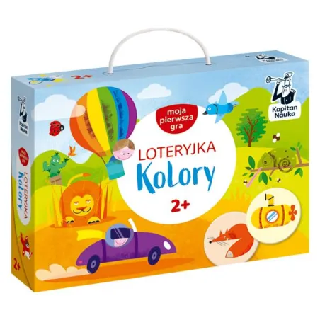MOJA PIERWSZA LOTERYJKA KOLORY KAPITAN NAUKA EDGARD 2+