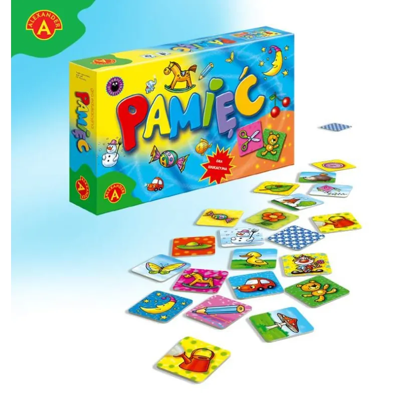 PAMIĘĆ GRA LOGICZNA ALEXANDER 4+