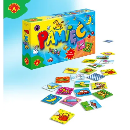 PAMIĘĆ GRA LOGICZNA ALEXANDER 4+