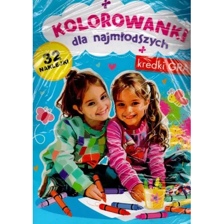 KOLOROWANKI DLA NAJMŁODSZYCH + KREDKI