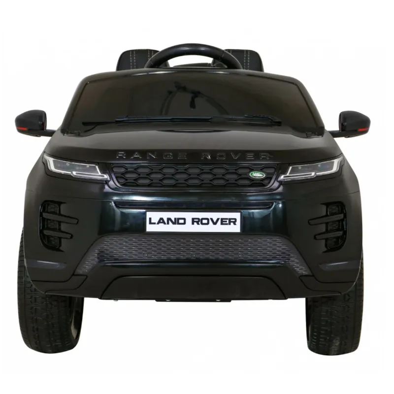 SAMOCHÓD NA AKUMULATOR DLA DZIECI RANGE ROVER EVOQUE CZARNY Z PILOTEM, WOLNYM STARTEM, MP3 LED I ŚWIATŁAMI II GATUNEK