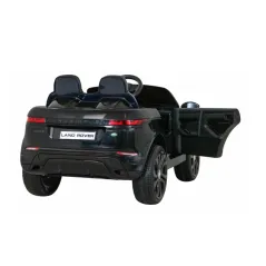 SAMOCHÓD NA AKUMULATOR DLA DZIECI RANGE ROVER EVOQUE CZARNY Z PILOTEM, WOLNYM STARTEM, MP3 LED I ŚWIATŁAMI II GATUNEK