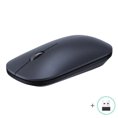 BEZPRZEWODOWA MYSZ LASEROWA USB MU001, 4000 DPI, CZARNA, CICHY KLIK, ERGONOMICZNY DESIGN UGREEN