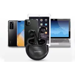 Słuchawki Bezprzewodowe Douszne Lenovo Ht38, Bluetooth 5.0, Do 20 H, Sterowanie Dotykowe