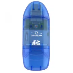 CZYTNIK KART USB 2.0 TITANUM TA101B – SDHC, MicroSDHC, MMC, MS, XD I INNE