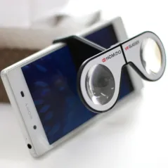 HOMIDO MINI SKŁADANE OKULARY VR DO SMARTFONÓW, 22G, GOOGLE CARDBOARD COMPATIBLE