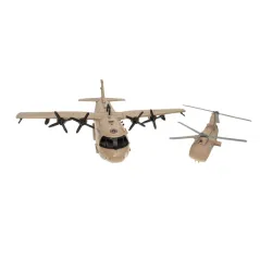 OPERACJA ELITE – ZESTAW WOJSKOWY - GIGANTYCZNY SAMOLOT, HELIKOPTER, POJAZDY I FIGURKI SMIKI 3+