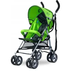 WÓZEK SPACEROWY LEKKA SPACERÓWKA CARETERO ALFA ULTRALIGHT SKŁADANA, Z BUDKĄ, DO 15 KG (GREEN) 6M+