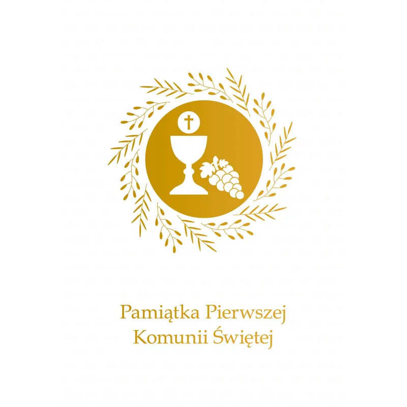 PAMIĄTKA PIERWSZEJ KOMUNII ŚWIĘTEJ