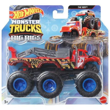 Hot Wheels Monster Trucks Big Rigs 6-Kołowa Ciężarówka 3+