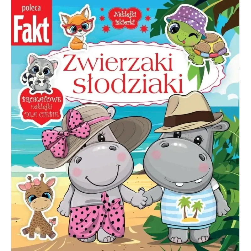 ZWIERZAKI SŁODZIAKI. NAKLEJKI ISKIERKI