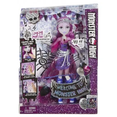Monster High Lalka Śpiewająca Straszygwiazda 3+