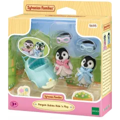 SYLVANIAN FAMILIES PINGWINKI W SAMOCHODZIE 3+