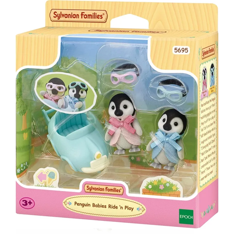 SYLVANIAN FAMILIES PINGWINKI W SAMOCHODZIE 3+