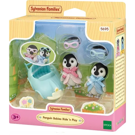 SYLVANIAN FAMILIES PINGWINKI W SAMOCHODZIE 3+