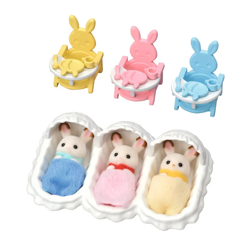 SYLVANIAN FAMILIES TROJACZKI KRÓLICZKÓW 3+