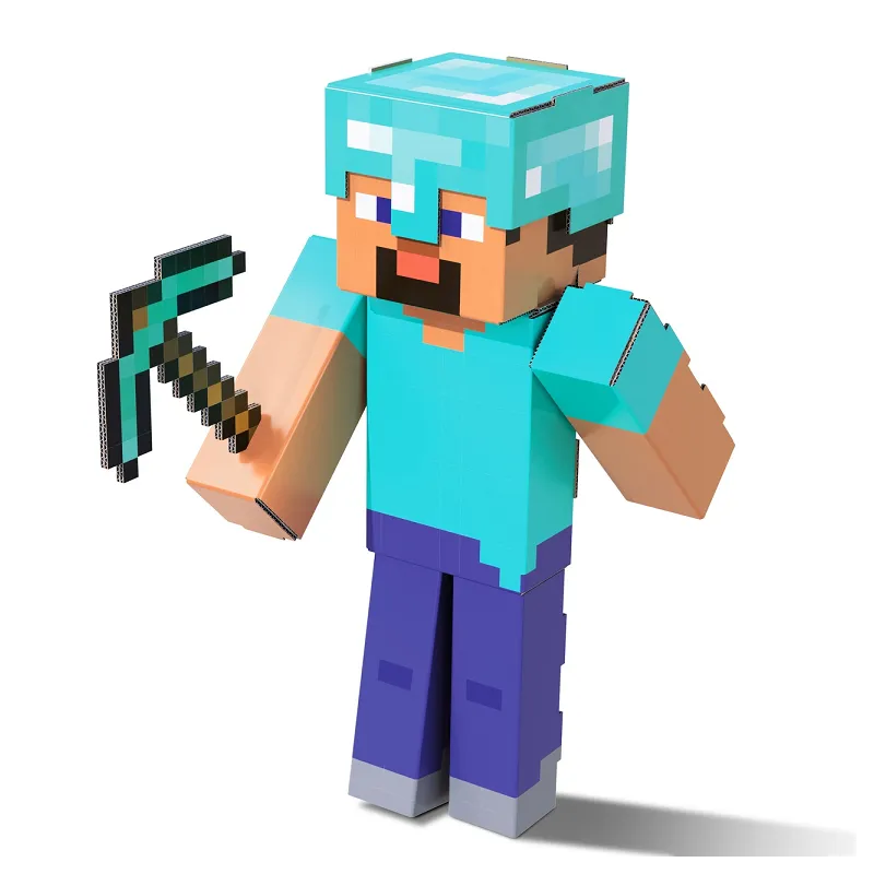 MINECRAFT ZBUDUJ FIGURKĘ STEVE ZESTAW KREATYWNY 3+