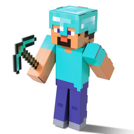 MINECRAFT ZBUDUJ FIGURKĘ STEVE ZESTAW KREATYWNY 3+