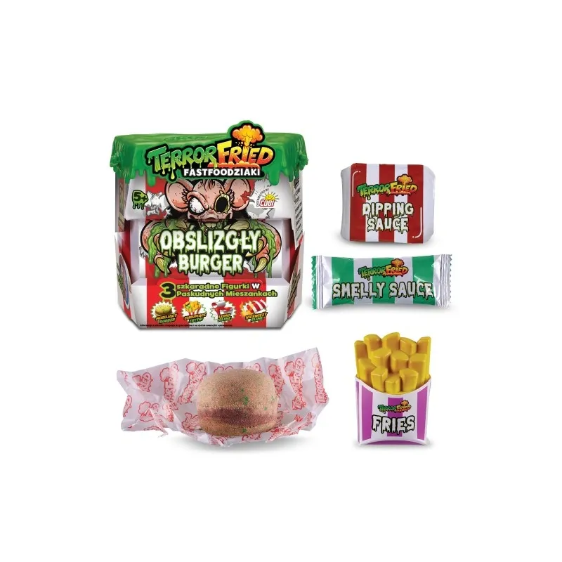 OBŚLIZGŁY BURGER TERROR FRIED FASTFOODZIAKI 5+