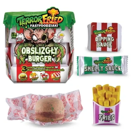OBŚLIZGŁY BURGER TERROR FRIED FASTFOODZIAKI 5+