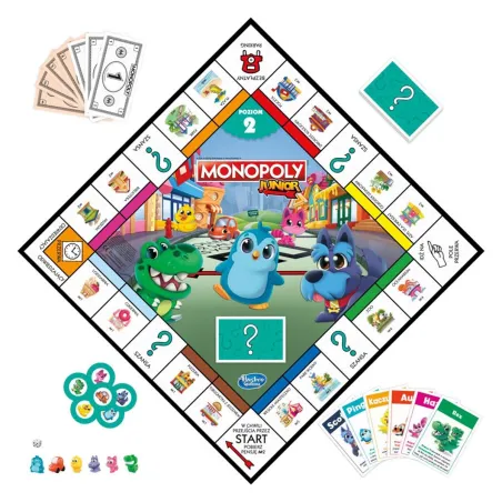 Moje Pierwsze Monopoly Gra Planszowa Hasbro 4+