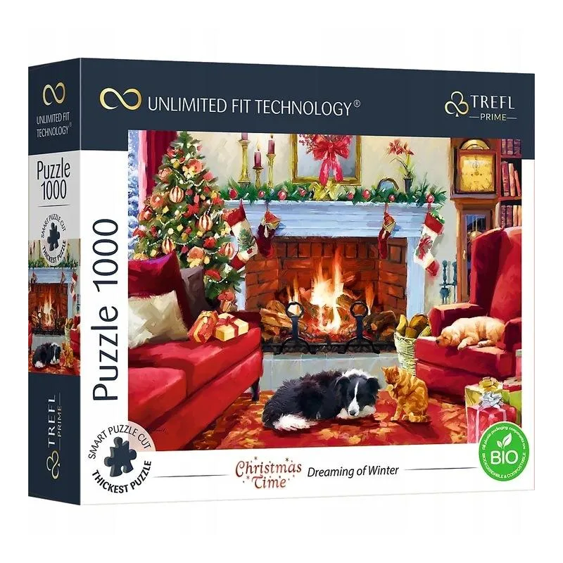 CHRISTMAS TIME: DREAMING OF WINTER PUZZLE 1000 ELEMENTÓW TREFL 10+