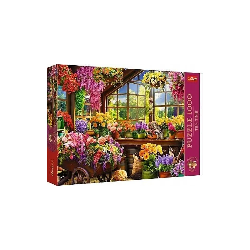 PRZYGOTOWANIA DO WIOSNY PUZZLE 1000 ELEMENTÓW TREFL 10+