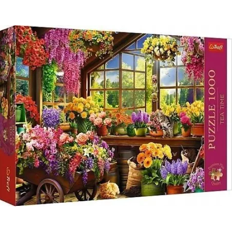 PRZYGOTOWANIA DO WIOSNY PUZZLE 1000 ELEMENTÓW TREFL 10+