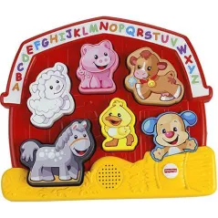Zabawka Edukacyjna Układanka Farma Fisher Price 12M+