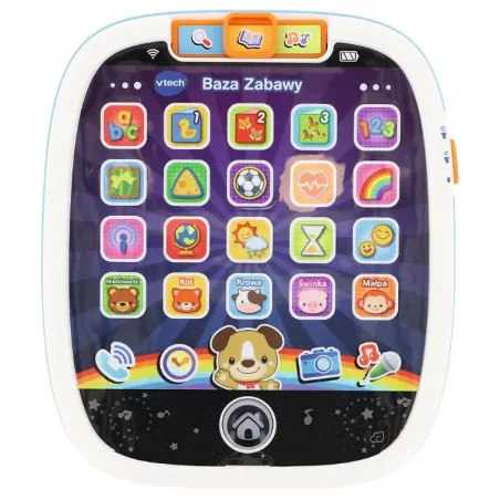 TABLET INTERAKTYWNY BAZA ZABAWY VTECH TREFL 12M+