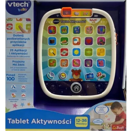 Tablet Interaktywny Baza Zabawy Vtech Trefl 12M+