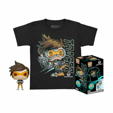 Funko Pop! Figurka Kolekcjonerska Overwatch: Tracer + Koszulka Rozmiar M Funko Pop! Figurka Kolekcjonerska Overwatch: Tracer + Koszulka Rozmiar M
