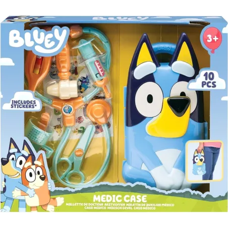 BLUEY ZESTAW MEDYCZNY Z WALIZKĄ HIT 3+