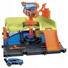 Hot Wheels City Zestaw Rajdowa Myjnia Mattel 4+
