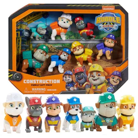 RUBBLE I JEGO EKIPA ZESTAW 7 FIGUREK PSI PATROL SPIN MASTER 3+