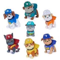 Rubble I Jego Ekipa Zestaw 7 Figurek Psi Patrol Spin Master 3+