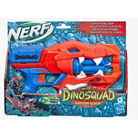 NERF DINOSQUAD WYRZUTNIA RAPTOR SLASH + STRZAŁKI HASBRO 8+