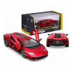 Model Lamborghini Countach Lpi 800-4 Czerwony Bburago 3+