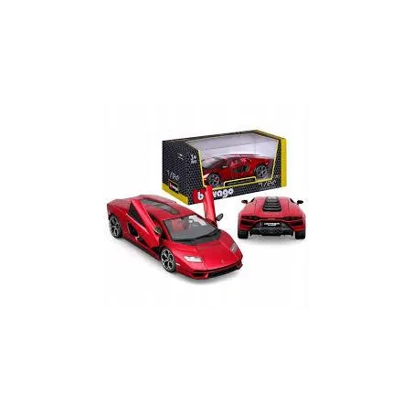 Model Lamborghini Countach Lpi 800-4 Czerwony Bburago 3+