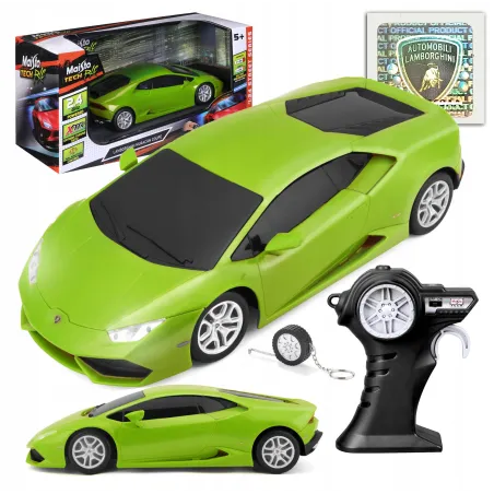 AUTO ZDALNIE STEROWANE LAMBORGHINI HURACAN COUPE 1:24 MAISTO 5+