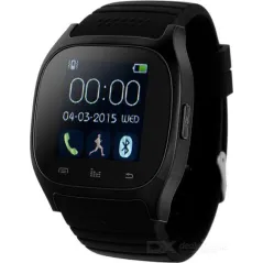 ZEGAREK SPORTOWY SMARTWATCH M26 CZARNY 1,48″ DOTYK, BLUETOOTH 3.0, PULSOMER
