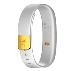 OPASKA SPORTOWA SMARTBAND NABU X BIAŁA | POWIADOMIENIA LED | IP67 | 7 DNI BATERII