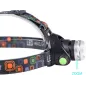 Latarka Czołowa Libox Lb0107 Cob+Xml-T6 | Zoom | 4 Tryby | Akumulator 2×18650