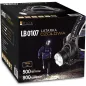 Latarka Czołowa Libox Lb0107 Cob+Xml-T6 | Zoom | 4 Tryby | Akumulator 2×18650