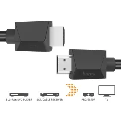 Kabel Hdmi™ 2.0B Hama 4K Hdr 3 M