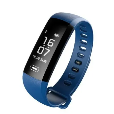 Opaska Sportowa Smartband Fitgo Fw11 Light Monitor Aktywności Oled Ip67 Niebieska
